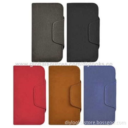 2-in-1 Detachable Frosted Texture Leather Case with Credit Card Slot & Holder for iPhone 5 & 5S